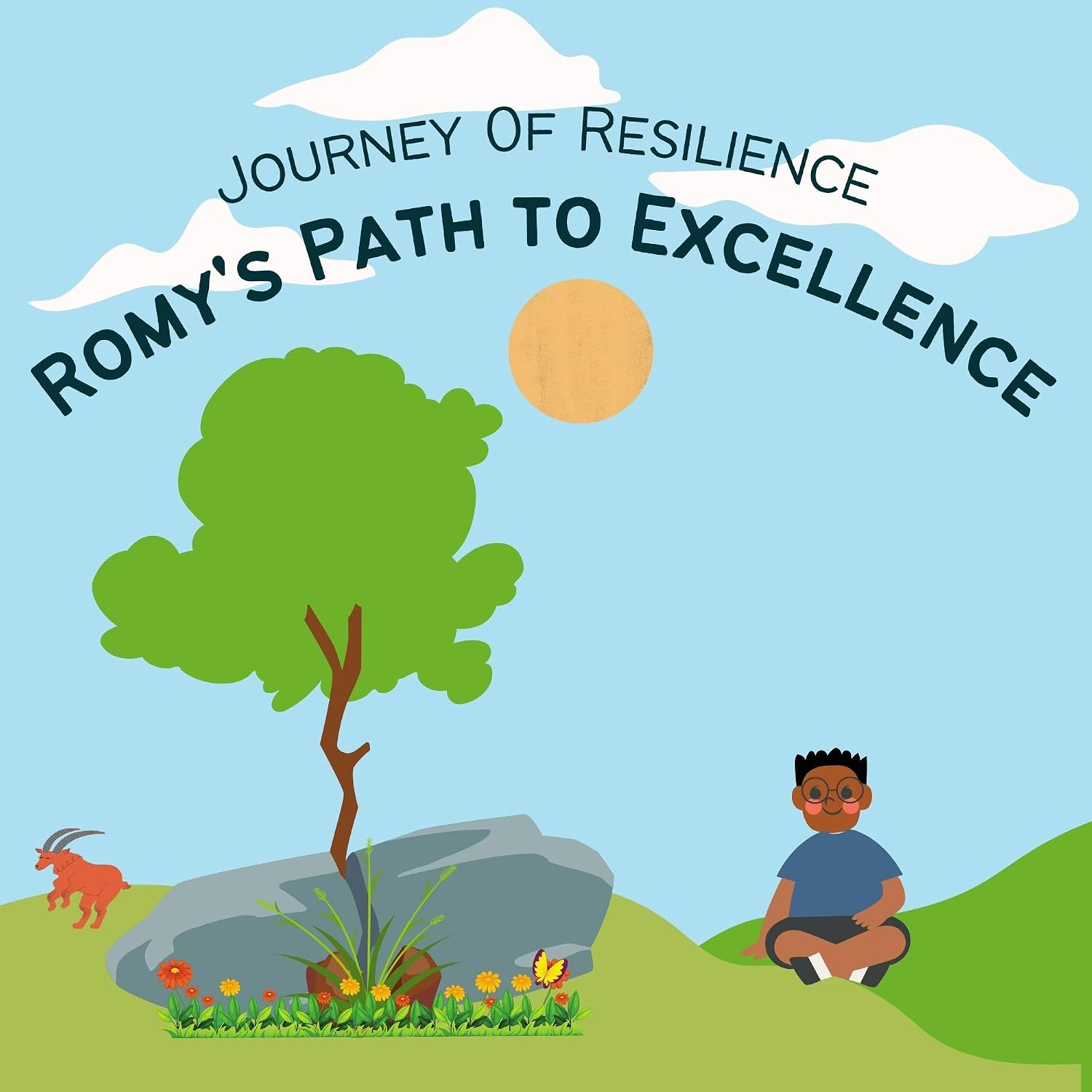 Original cover of Journey of Resilience: Romy's Path to Excellence